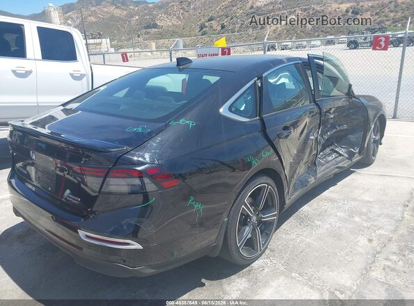 1HGCY2F52RA089731 2024 HONDA ACCORD Black Rear right