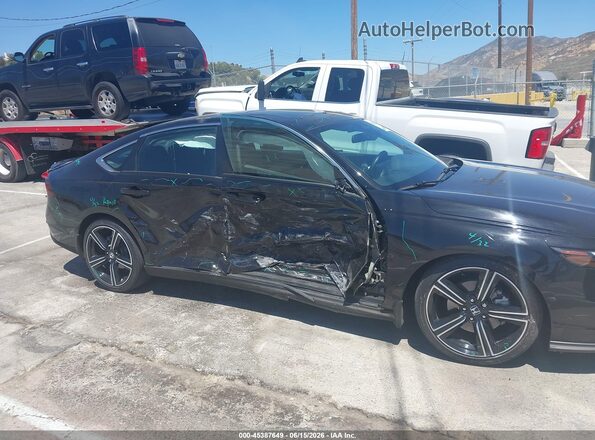 1HGCY2F52RA089731 2024 HONDA ACCORD Black Front view