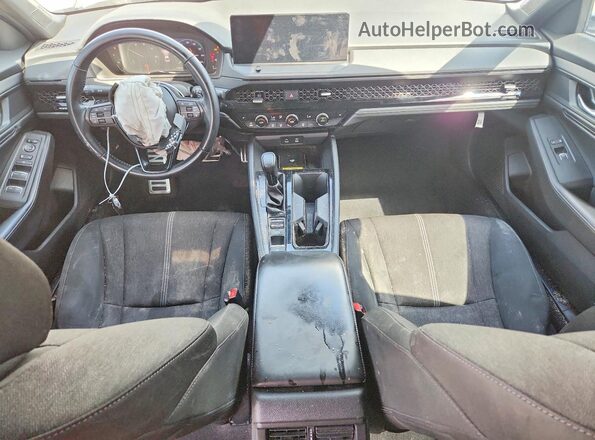 1HGCY2F52SA045962 2025 HONDA ACCORD White Widok deski rozdzielczej