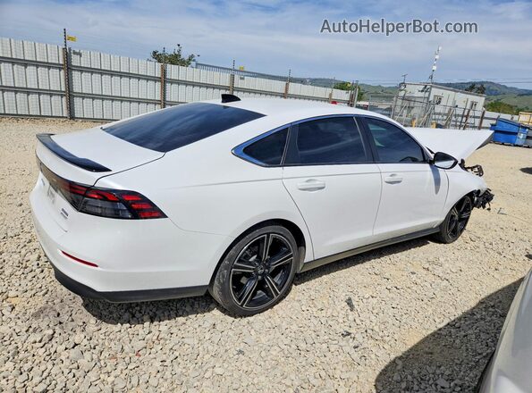 1HGCY2F52SA045962 2025 HONDA ACCORD White Tył prawy