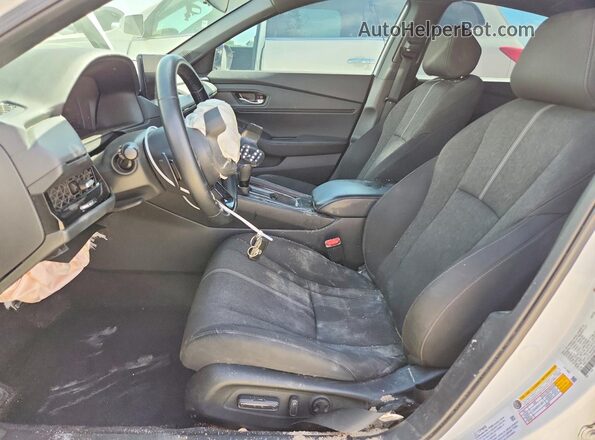 1HGCY2F52SA045962 2025 HONDA ACCORD White Widok wnętrza z przodu