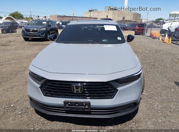 1HGCY2F52SA094059 2025 HONDA ACCORD Gray Widok zestawu wskaźników