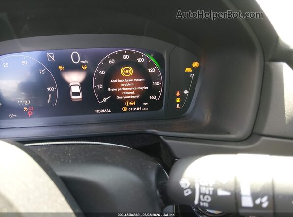 1HGCY2F52SA094059 2025 HONDA ACCORD Gray Widok tylnych siedzeń