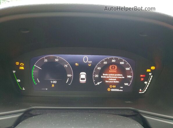 1HGCY2F52TA005608 2026 HONDA ACCORD Черный Вид щитка приборов