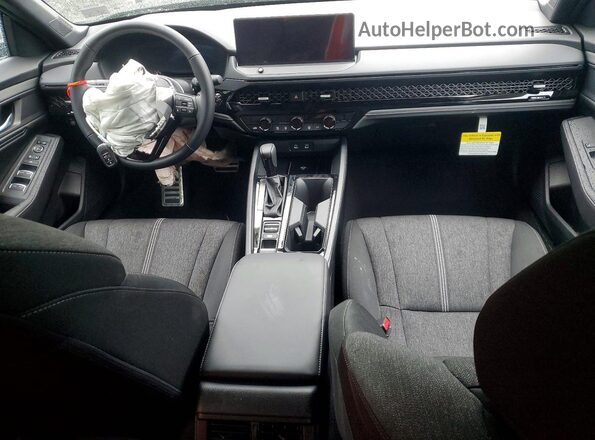 1HGCY2F52TA005608 2026 HONDA ACCORD Черный Вид панели приборов