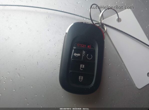 1HGCY2F53PA045329 2023 HONDA ACCORD Blue Dashboard view