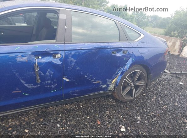 1HGCY2F53PA045329 2023 HONDA ACCORD Blue Front view