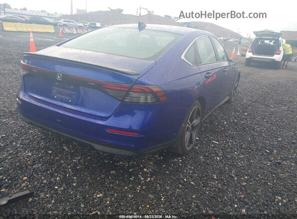 1HGCY2F53PA045329 2023 HONDA ACCORD Blue Rear right