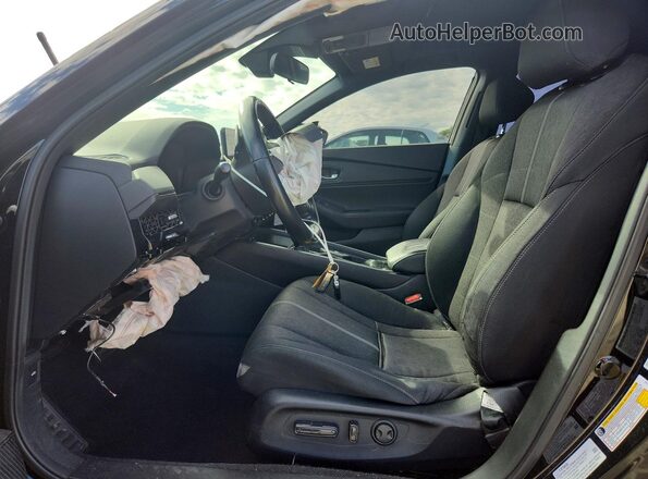 1HGCY2F53PA047355 2023 HONDA ACCORD Black Սալոնի դիմացի տեսք