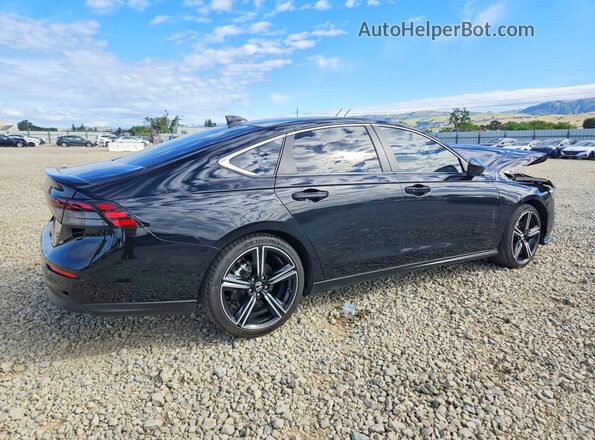 1HGCY2F53PA047355 2023 HONDA ACCORD Black Հետևի աջ