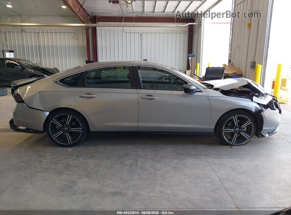 1HGCY2F53PA050899 2023 HONDA ACCORD Gray Rear interior view