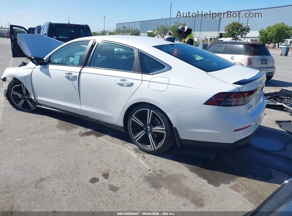 1HGCY2F53PA058355 2023 HONDA ACCORD White Trasero izquierdo