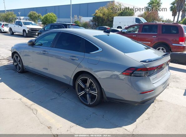 1HGCY2F53PA059912 2023 HONDA ACCORD Gray Задня ліва чверть