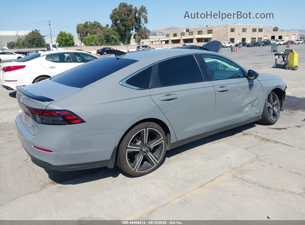 1HGCY2F53PA059912 2023 HONDA ACCORD Gray Задня права чверть