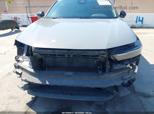 1HGCY2F53PA059912 2023 HONDA ACCORD Gray Вид спереду