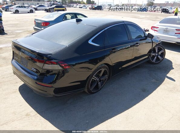 1HGCY2F53PA067315 2023 HONDA ACCORD Black Trasero derecho