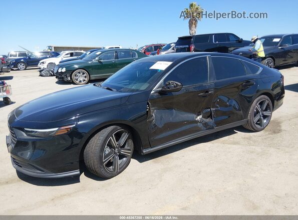 1HGCY2F53PA067315 2023 HONDA ACCORD Black Vista frontal