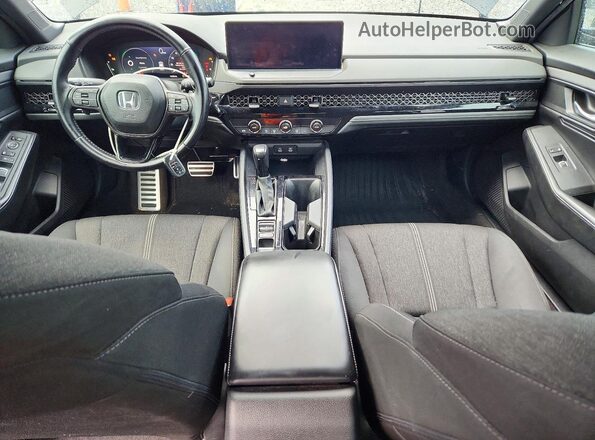 1HGCY2F53RA024399 2024 HONDA ACCORD Black Вид панелі приладів