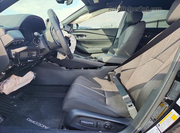 1HGCY2F53SA091803 2025 HONDA ACCORD Black Vista interior delantera