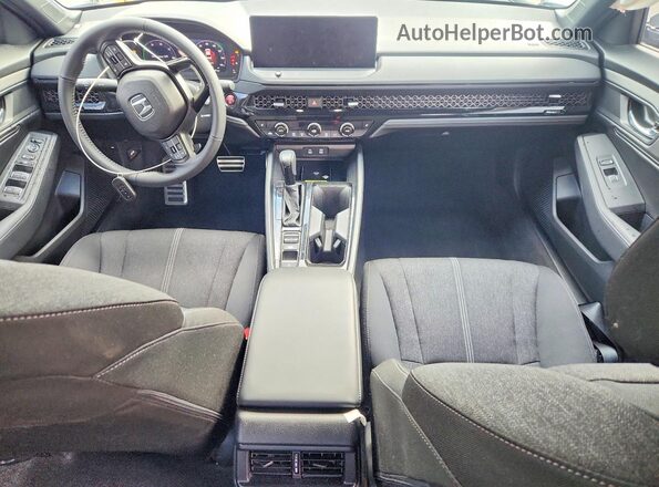 1HGCY2F53SA094667 2025 HONDA ACCORD Silver Вид панелі приладів