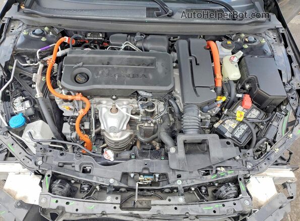 1HGCY2F54PA043203 2023 HONDA ACCORD Black Вид задньої частини салону