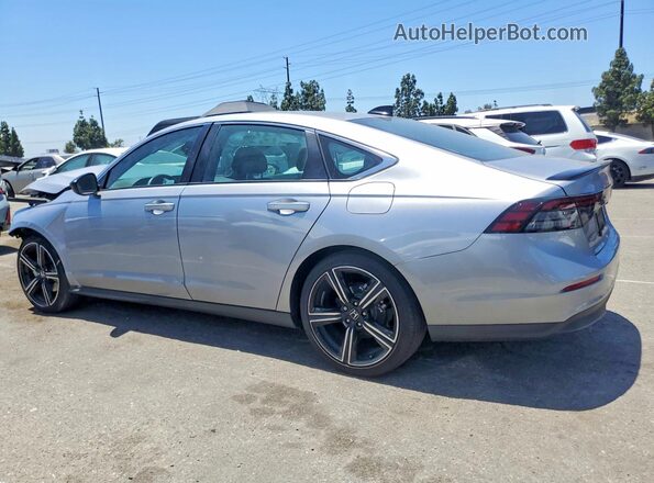 1HGCY2F54PA048868 2023 HONDA ACCORD Silver Trasero izquierdo
