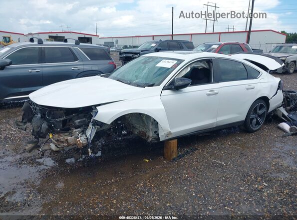1HGCY2F54RA055094 2024 HONDA ACCORD White Przód lewy