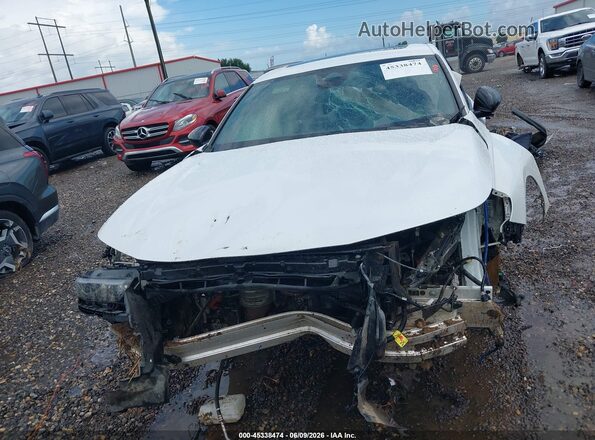 1HGCY2F54RA055094 2024 HONDA ACCORD White Widok zestawu wskaźników