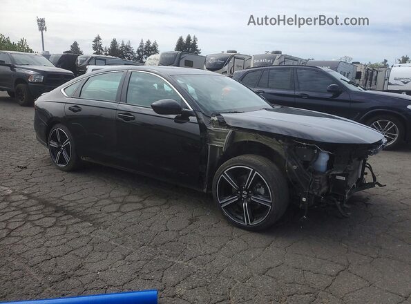 1HGCY2F54RA092081 2024 HONDA ACCORD Black Առջևի աջ