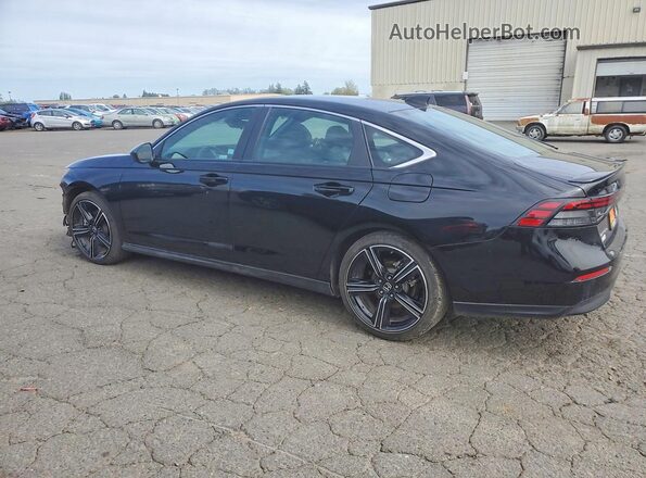 1HGCY2F54RA092081 2024 HONDA ACCORD Black Հետևի ձախ