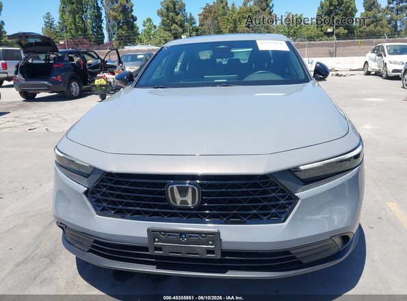 1HGCY2F54RA092288 2024 HONDA ACCORD Silver Rear interior view