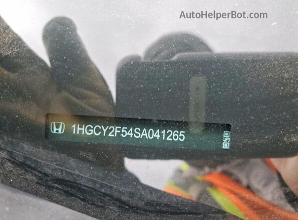 1HGCY2F54SA041265 2025 HONDA ACCORD Gray Вид підкапотного простору