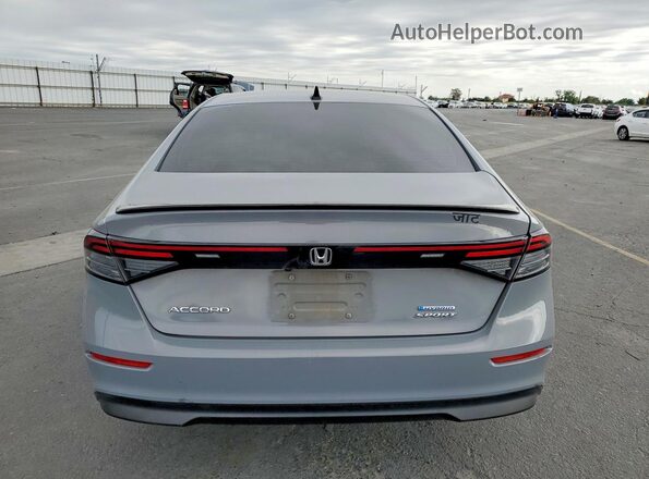 1HGCY2F54SA041265 2025 HONDA ACCORD Gray Вид ззаду