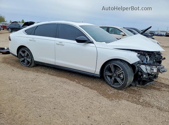 1HGCY2F54SA070345 2025 HONDA ACCORD Белый Передняя правая четверть