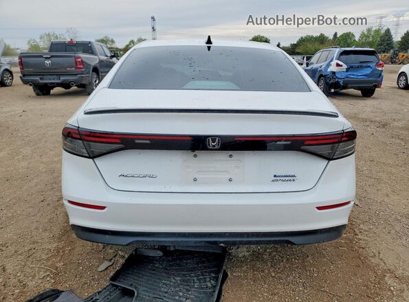 1HGCY2F54SA070345 2025 HONDA ACCORD Белый Вид сзади