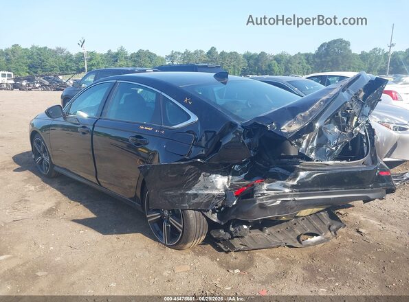 1HGCY2F54SA098033 2025 HONDA ACCORD Black Вид спереду