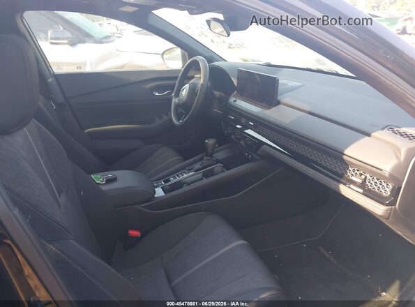 1HGCY2F54SA098033 2025 HONDA ACCORD Black Вид салону спереду