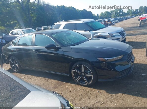 1HGCY2F54SA098033 2025 HONDA ACCORD Black Панорамний вид салону 360°