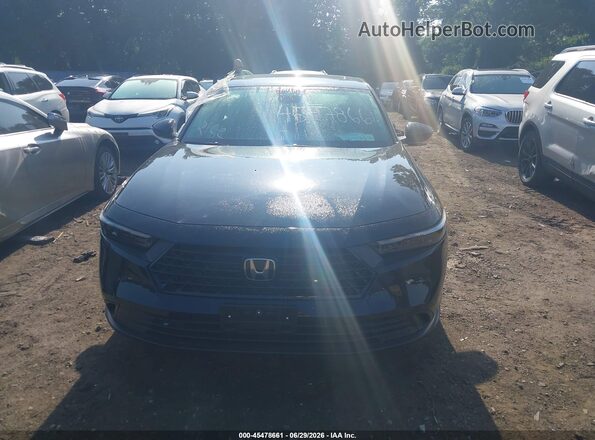 1HGCY2F54SA098033 2025 HONDA ACCORD Black Вид задньої частини салону