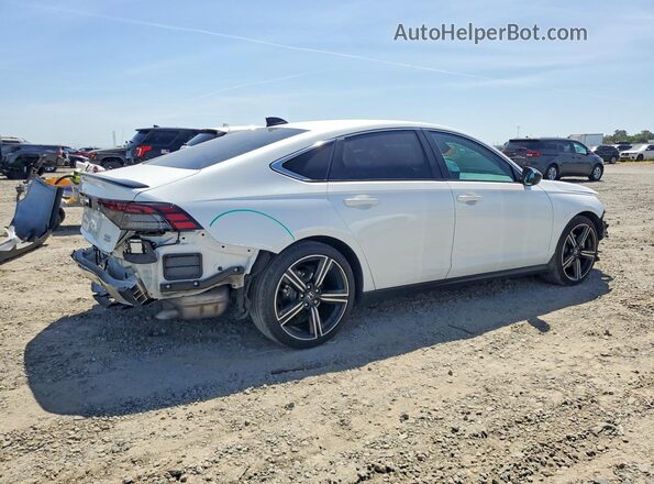 1HGCY2F55PA005270 2023 HONDA ACCORD White Задня права чверть