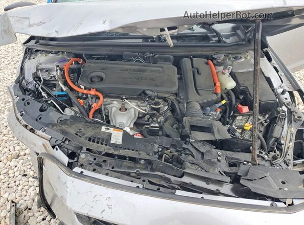 1HGCY2F55PA029746 2023 HONDA ACCORD Silver Սալոնի հետևի տեսք