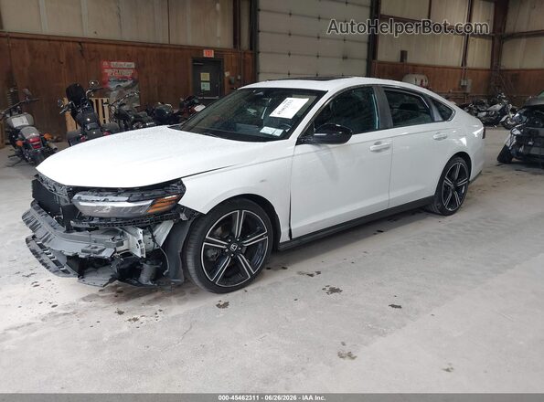 1HGCY2F55PA049446 2023 HONDA ACCORD White Vista tres cuartos delantera izquierda