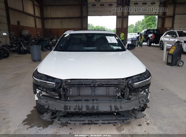 1HGCY2F55PA049446 2023 HONDA ACCORD White Vista del cuadro de instrumentos