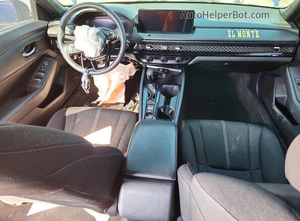 1HGCY2F55PA052184 2023 HONDA ACCORD Blue Dashboard view