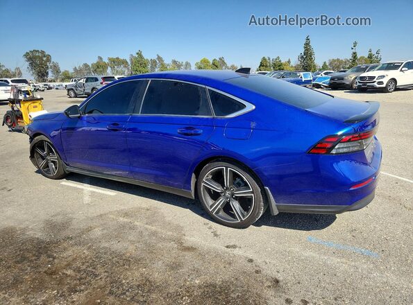 1HGCY2F55PA052184 2023 HONDA ACCORD Blue Rear left