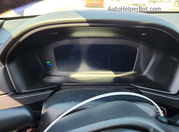 1HGCY2F55PA052184 2023 HONDA ACCORD Blue Instrument cluster view