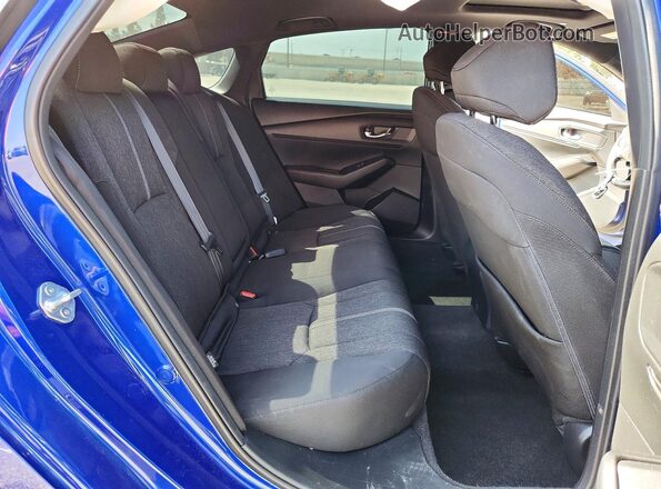 1HGCY2F55PA052184 2023 HONDA ACCORD Blue Rear seats view