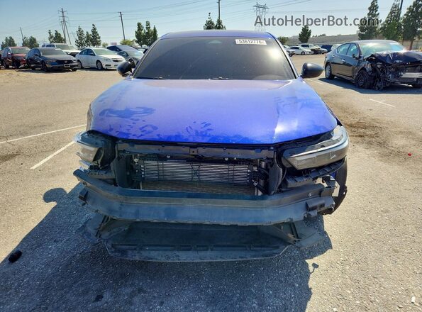 1HGCY2F55PA052184 2023 HONDA ACCORD Blue Front view
