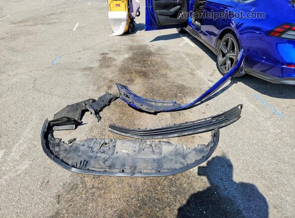 1HGCY2F55PA052184 2023 HONDA ACCORD Blue Engine compartment view
