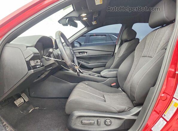 1HGCY2F55PA056431 2023 HONDA ACCORD Red წინა სალონის ხედი